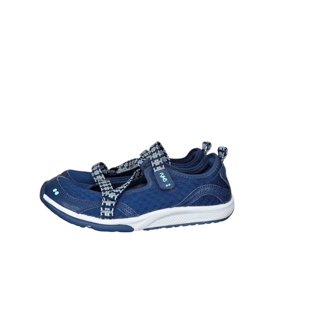 Ryka Kailee Mary Jane Women's Adjustable Strap Mesh Slip On Blue Size 7M
